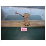 Antique Enterprise No 12 Meat Grinder on Board