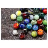 Lot of Vintage Glass Marbles