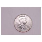 1961 Franklin Half Dollar Coin