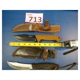 Camillus Titanium / Coleman USA Hunting Knives
