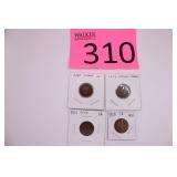 1881 - 1905 Indian Head Pennies