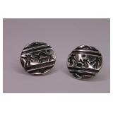 Tommy Singer Sterling Silver NOS Earrings