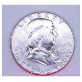 1961 Franklin Half Dollar Coin