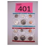 1972 P & D U.S. Mint Set Coins