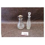 Two Vintage Decanters