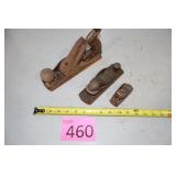 3 Vintage Hand Planers