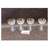 Tiffin Palais Versailles Champagne Glasses