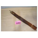 Elk Shell Leather Sharpening Strap