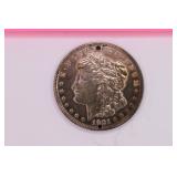 1921 Holed Morgan Silver Dollar