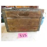 Vintage United Dairies Inc. Milk Bottle/Crate