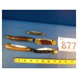 Five Unbranded Knives