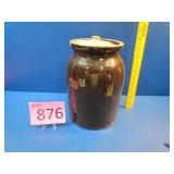 Southern Folk Pottery Preserving Crock