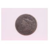 1832 Coronet Head Large One Cent Coin
