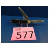 Vintage Camillus N.Y. USA 2 Blade Knife