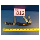 Fury 2 Blade Knife / Unbranded Lock Blade Knife