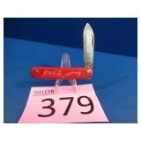 Vintage Coca Cola Promotional Knife USA
