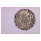 1925 PA Peace Silver Dollar Coin