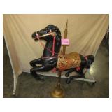 53" Decorative Carousel Horse
