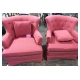 Set of Vintage Mid Century Club Chairs
