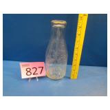 6 Cent Store Bottle One Quart Milk Bottle