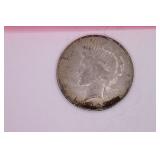 1922 PA Peace Silver Dollar Coin