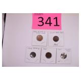 1882 - 1907 Indian Head Pennies