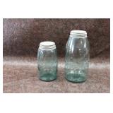 Two Vintage Ball Mason Jars