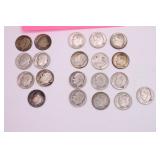 1940s & 50s Era Roosevelt Dime Collection