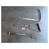 Antique Farm Tools