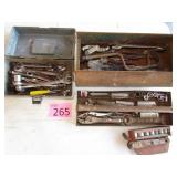 Two Tool Boxes Full of Tools