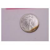 1986 Silver Eagle One Dollar Coin