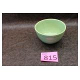 McCoy Green Pottery Mixing Bowl 1940s