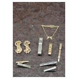 Vintage Money Clips and Tie Clips