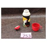 1962 Vintage Barbie Ponytail Thermos