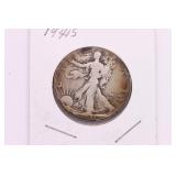 1941 S Walking Liberty Half Dollar Coin