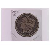 1878 CC Morgan Silver Dollar Coin