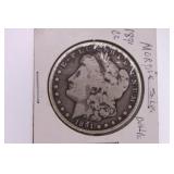 1891 CC Morgan Silver Dollar Coin