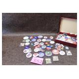 Huge Collection of Democratic Party Political Pins