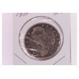 1834 Capped Bust 1/2 Dollar Coin