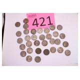 1940s Era Jefferson Nickel Collection