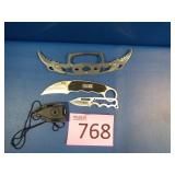 Chrome Convertible, Gambit & SOG Mini Knives