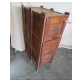 Antique Oak Filing Cabinet