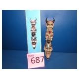 Triple Head Knife Wall Hanger