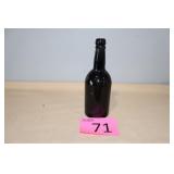 Dark Green Glass Beer Bottle