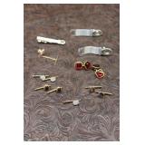 Vintage Shirt Studs, Tie Clips and Cuff Links