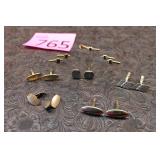 Vintage Cufflinks and Shirt Studs