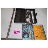 1" Pull Bar, 1/4 & 3/8 Sockets, Pipe Flaring Tool