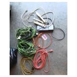 Three Long Extension Cords/2 Short / Power Strips