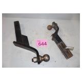 Two Heavy Duty Trailer Receivers