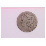 1884 P Morgan Silver One Dollar Coin